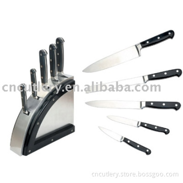 stainless steel knife set